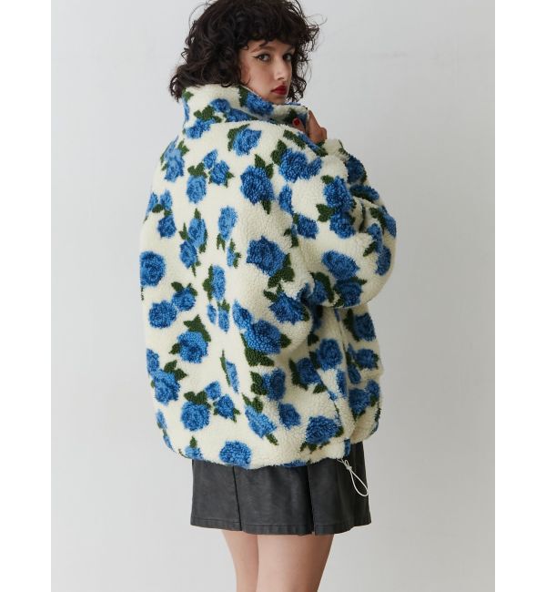 jouetie「パターンボアジャケット」|ブルゾン・スタジャン|