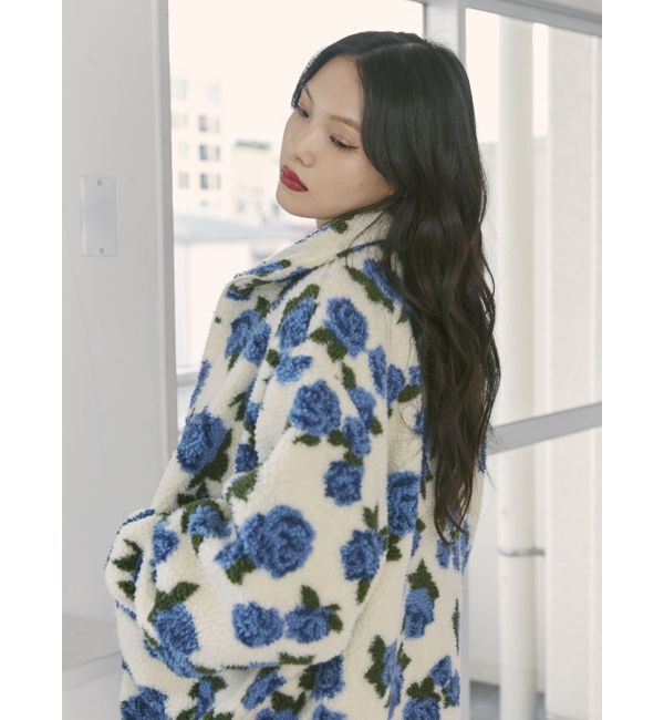 jouetie「パターンボアジャケット」|ブルゾン・スタジャン|