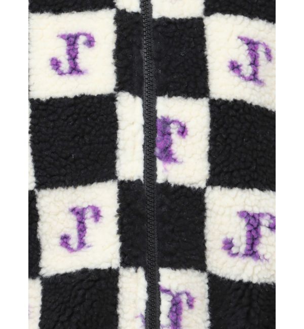 jouetie「パターンボアジャケット」|ブルゾン・スタジャン|