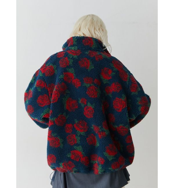 jouetie「パターンボアジャケット」|ブルゾン・スタジャン|