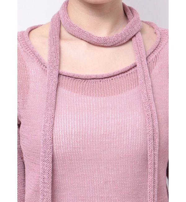 jouetie「ストールシアーニット」|ニット・セーター|