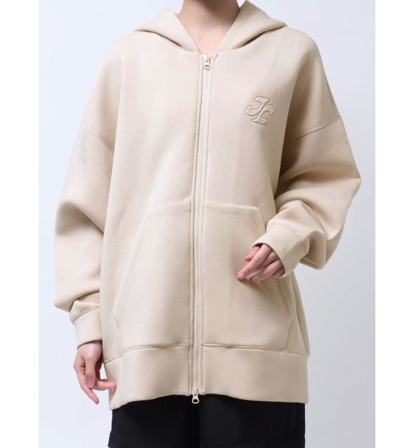 jouetie「ダブルジップBIGフーディ」|パーカー|