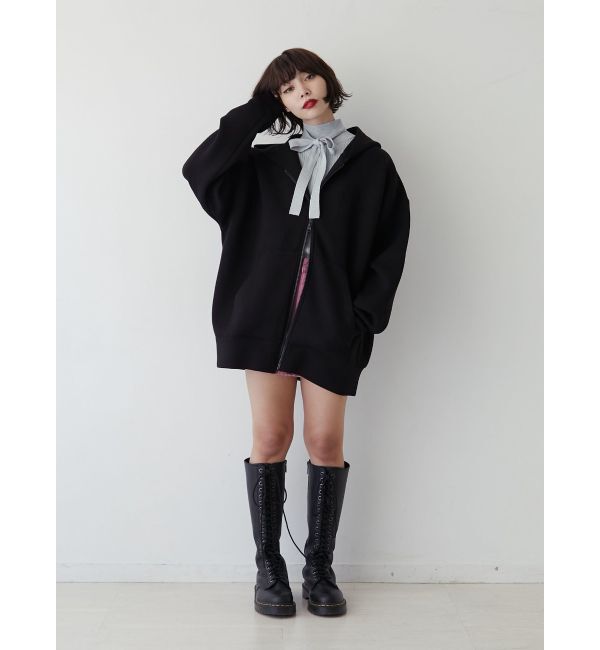 jouetie「ダブルジップBIGフーディ」|パーカー|