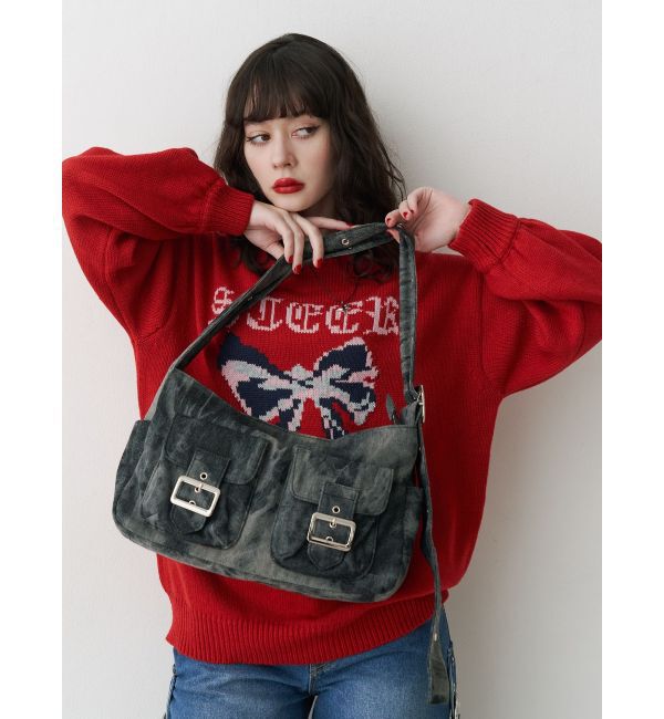 jouetie「デニムフラップメッセンジャーBAG」|その他|