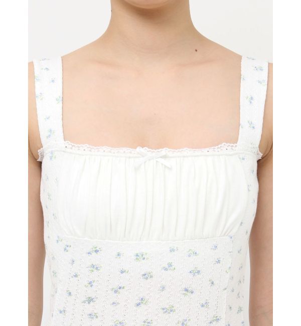 jouetie「ドッキングフリルカットキャミソール」|キャミソール|