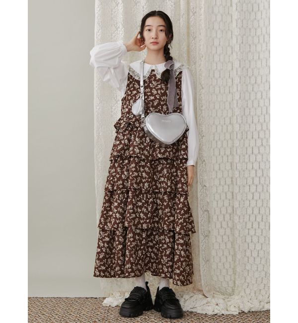 merry jenny「doubleハートショルダーバッグ」|ショルダー・メッセンジャー|