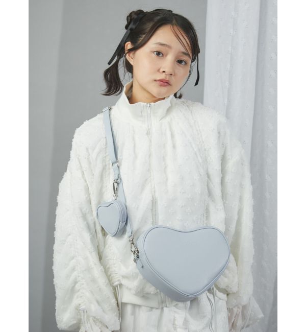 merry jenny「doubleハートショルダーバッグ」|ショルダー・メッセンジャー|