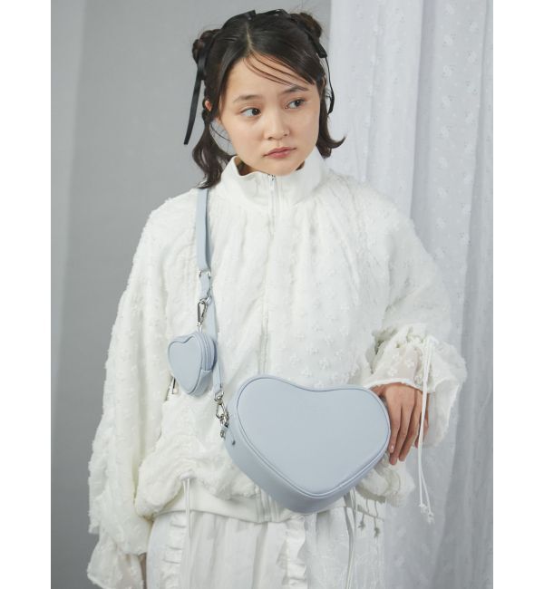 merry jenny「doubleハートショルダーバッグ」|ショルダー・メッセンジャー|