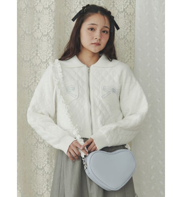 merry jenny「doubleハートショルダーバッグ」|ショルダー・メッセンジャー|