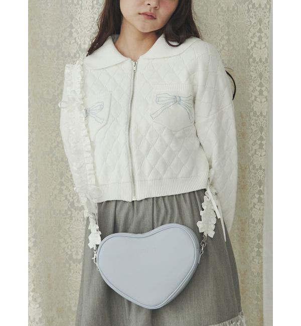 merry jenny「doubleハートショルダーバッグ」|ショルダー・メッセンジャー|