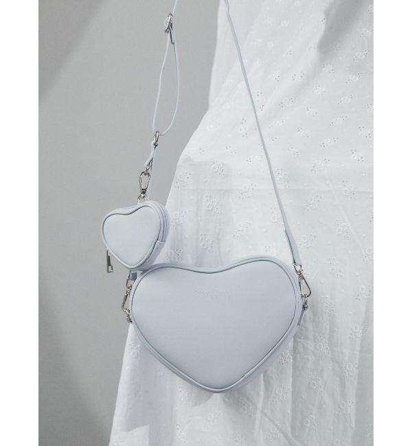 merry jenny「doubleハートショルダーバッグ」|ショルダー・メッセンジャー|