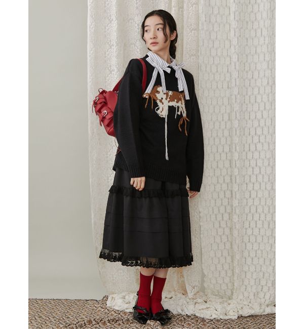 merry jenny「リボンリボンシャツ」|シャツ・ブラウス|