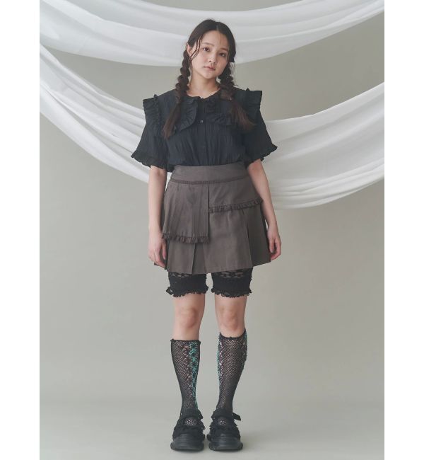 merry jenny「レースバイカーレギンス」|レギンス・スパッツ|