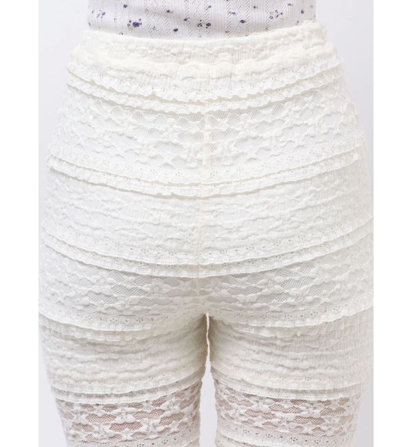 merry jenny「レースバイカーレギンス」|レギンス・スパッツ|