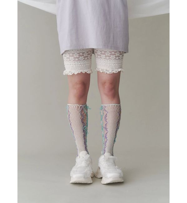 merry jenny「レースバイカーレギンス」|レギンス・スパッツ|