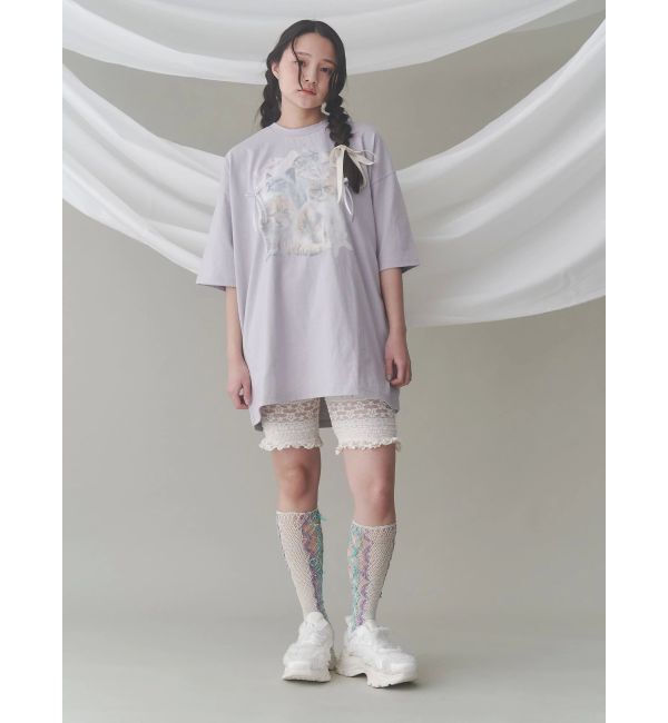 merry jenny「レースバイカーレギンス」|レギンス・スパッツ|