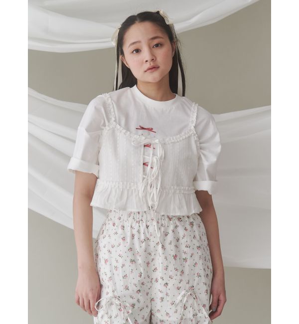 merry jenny「twinkle flower bustier」|シャツ・ブラウス|