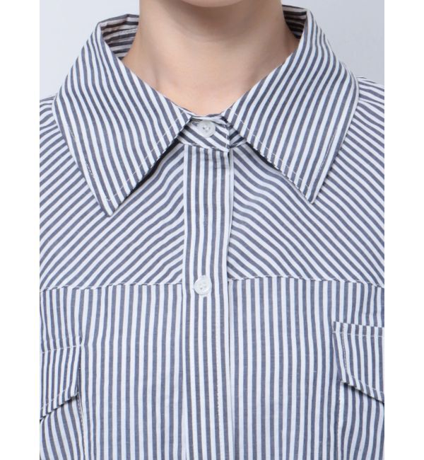 GYDA「シンプルストライプシャツ」|シャツ・ブラウス|