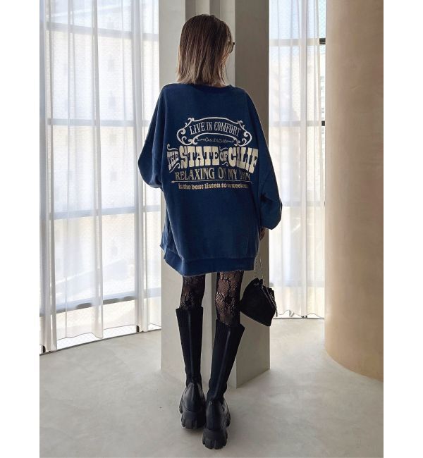 GYDA「THE STATE OF CALIFドルマンスウェットトップス」|スウェット・ジャージ|