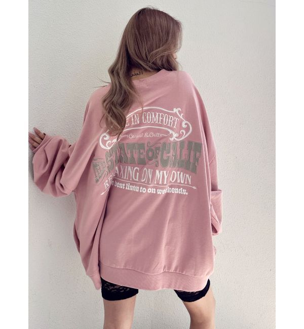 GYDA「THE STATE OF CALIFドルマンスウェットトップス」|スウェット・ジャージ|