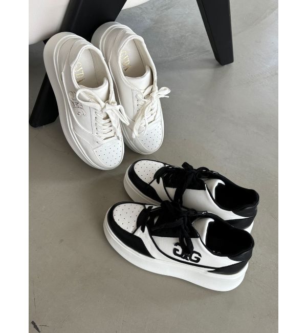 GYDA「【TINY】プラットフォームスニーカー」|スニーカー|