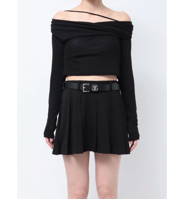 GYDA「アシンンメトリーオフショルトップス」|Tシャツ・カットソー|