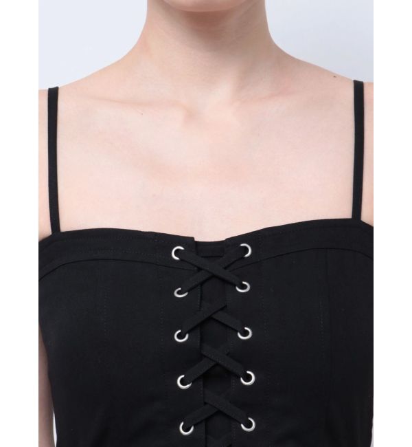 GYDA「ビスチェデザインロンパース」|オールインワン|