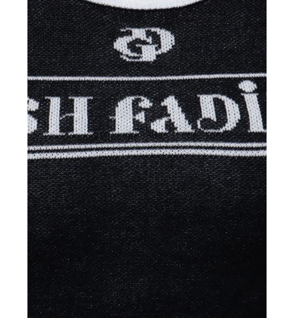 GYDA「GD POSH FADITALハーフスリーブニットトップス」|ニット・セーター|