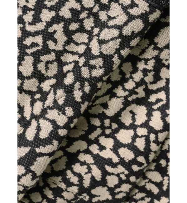 GYDA「leopard printベアビスチェ」|チューブトップ|