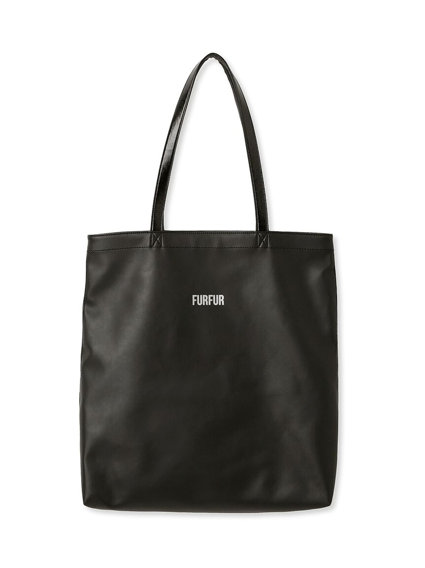 FURFUR「ダブルフェイストートバッグL」|トートバッグ|BLK
