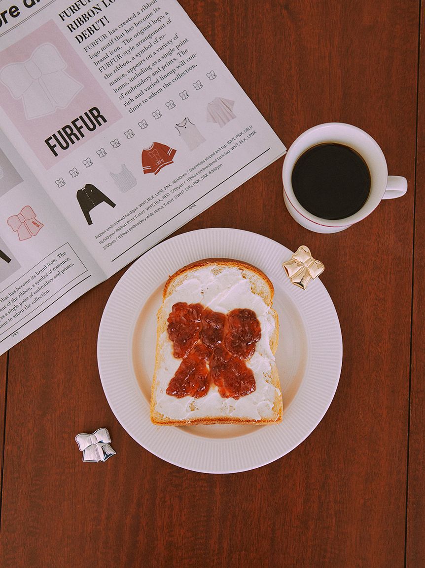 FURFUR「リボンモチーフブローチ」|ブローチ・コサージュ|