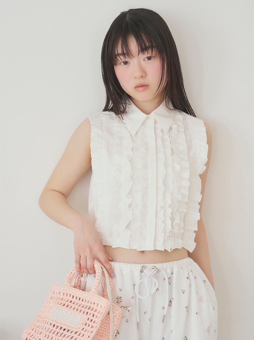 FURFUR「【限定カラー】フラワープリントスウェットワイドパンツ」|その他|