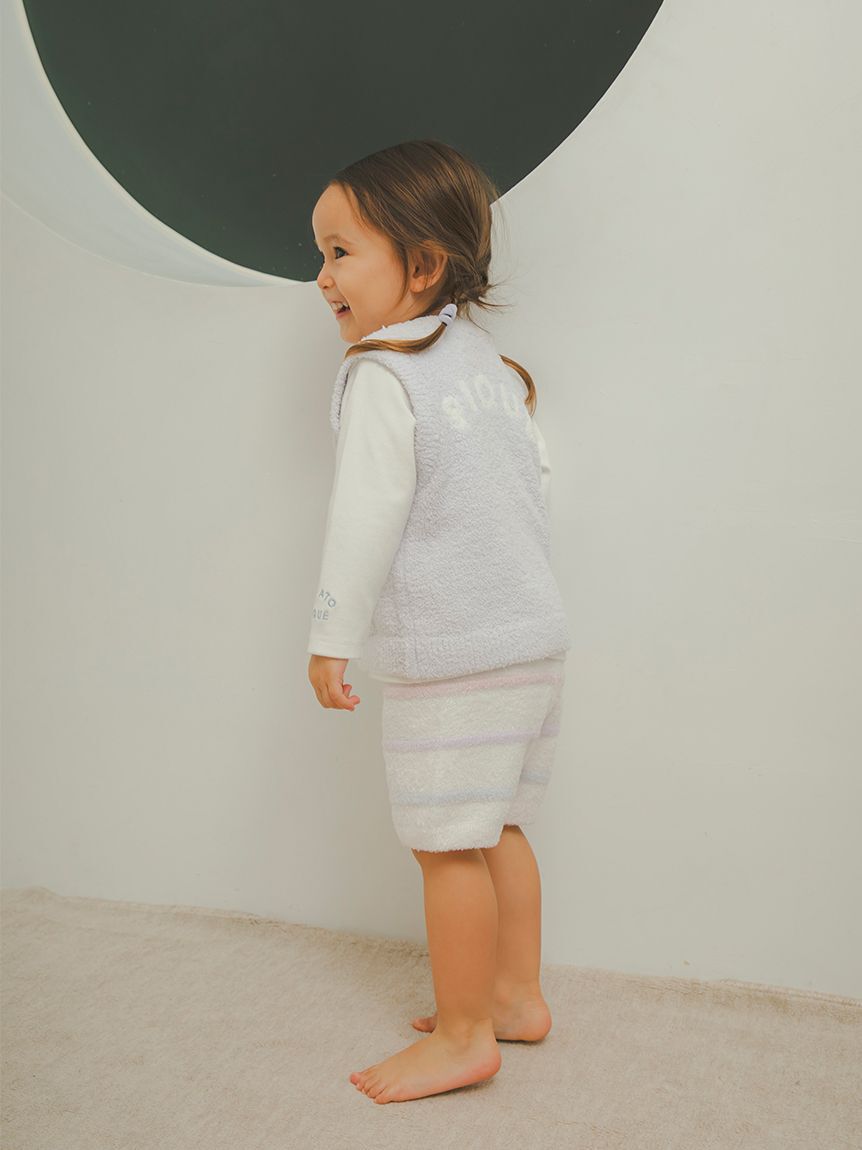 GELATO PIQUE KIDS & BABY「【限定カラーあり】【BABY】パウダーアニマルベスト」|その他ベビーウェア|