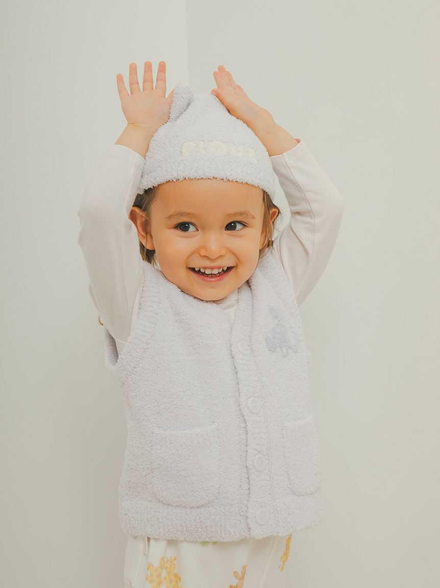 GELATO PIQUE KIDS & BABY「【限定カラーあり】【BABY】パウダーアニマルベスト」|その他ベビーウェア|