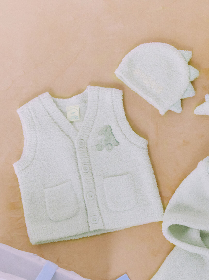 GELATO PIQUE KIDS & BABY「【限定カラーあり】【BABY】パウダーアニマルベスト」|その他ベビーウェア|