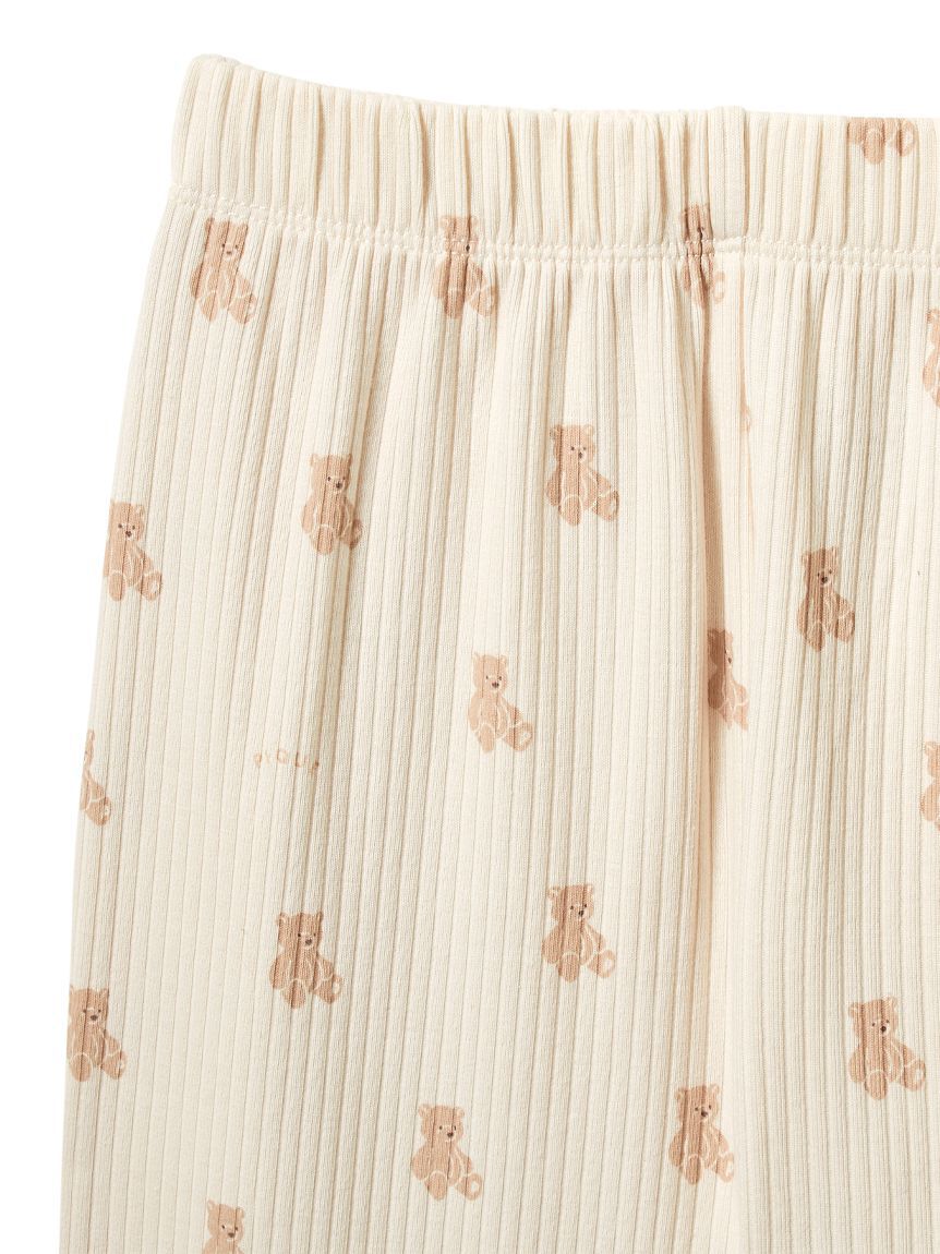 gelato pique kids&baby「【KIDS】ぬいぐるみ柄ロングパンツ」|ルームウェア|