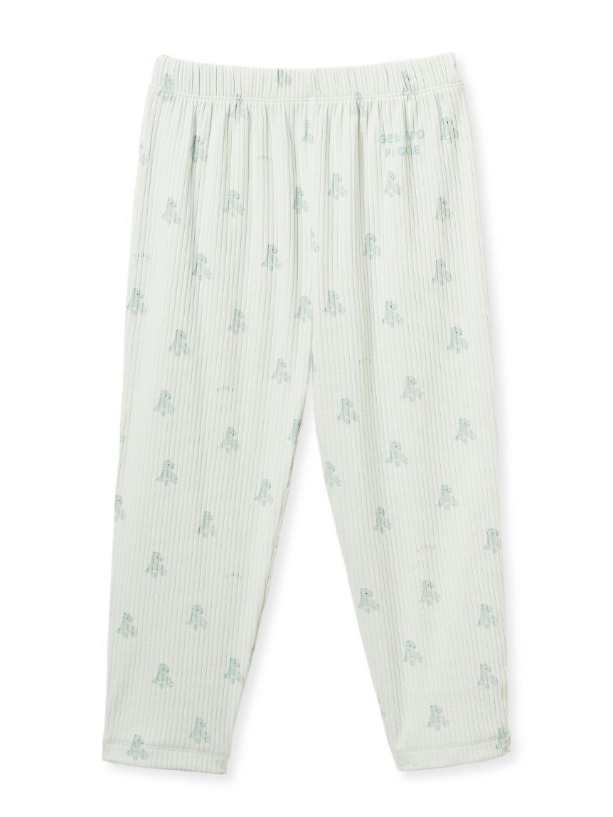 gelato pique kids&baby「【KIDS】ぬいぐるみ柄ロングパンツ」|ルームウェア|