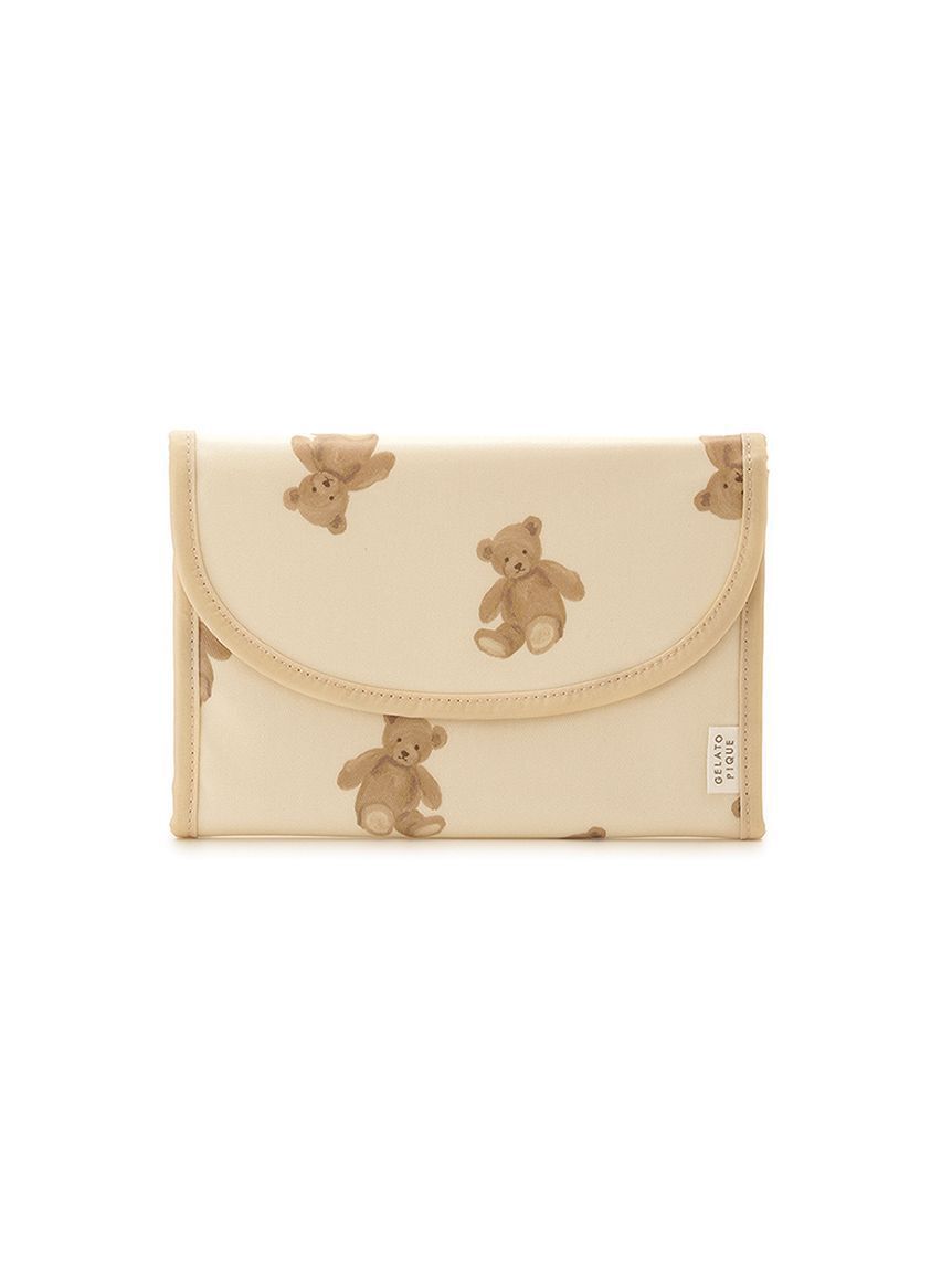 GELATO PIQUE KIDS & BABY「【販路限定】総柄母子手帳ケースS」|マタニティ・ママグッズ|BEG