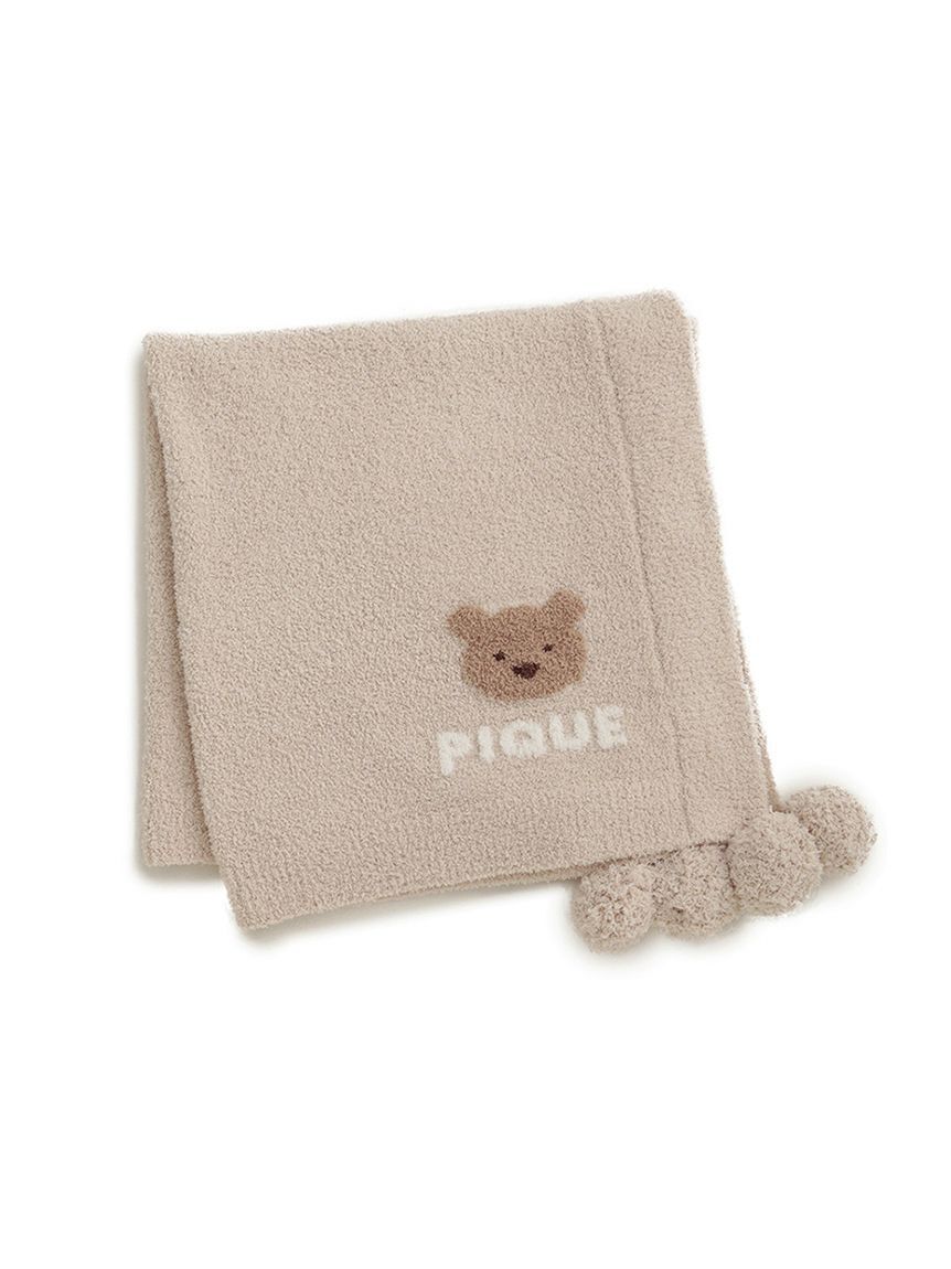 GELATO PIQUE KIDS & BABY「【ラッピング済み】【BABY】ベアブランケット&スタイ2点セット ギフトBOX」|その他ベビー用品|