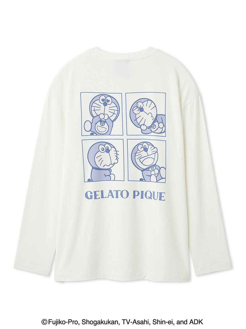 gelato pique「【ドラえもん】【レディース】プリントロンT」|ルームウェア|