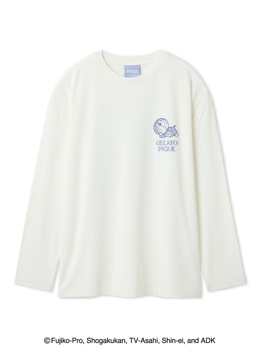 gelato pique「【ドラえもん】【レディース】プリントロンT」|ルームウェア|
