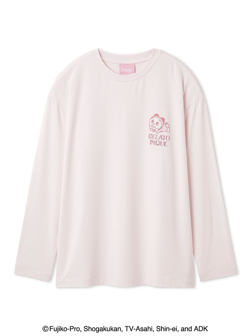 gelato pique「【ドラえもん】【レディース】プリントロンT」|ルームウェア|