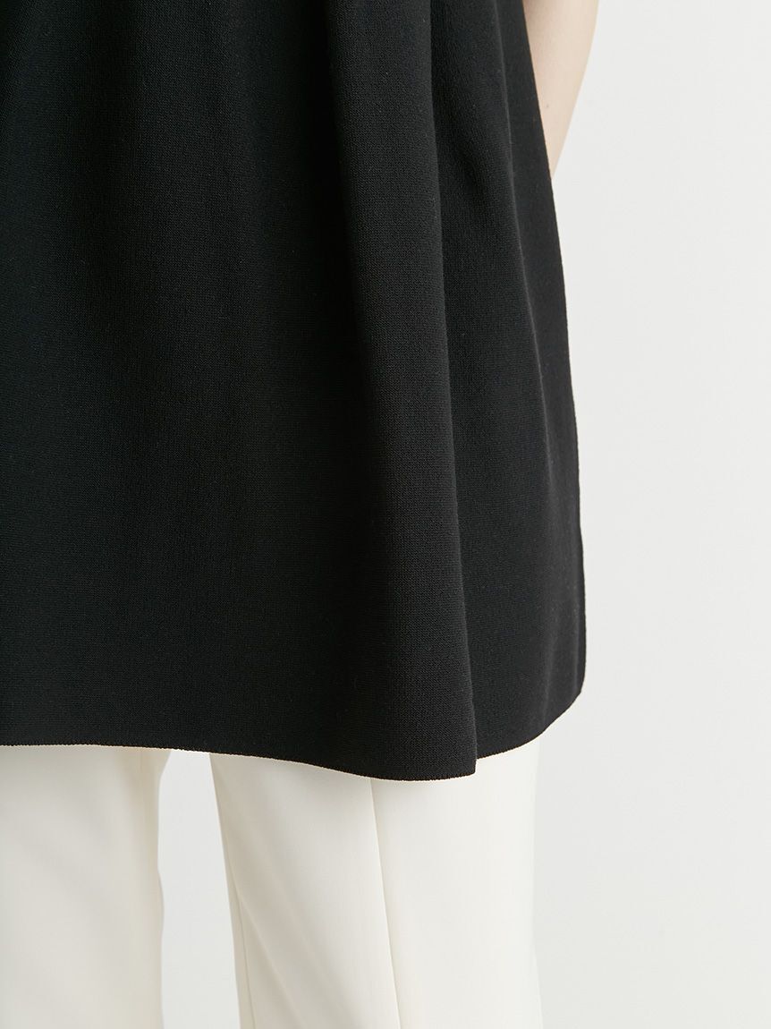 CELFORD「リボンショルダーペプラムニットプルオーバー」|ニット・セーター|