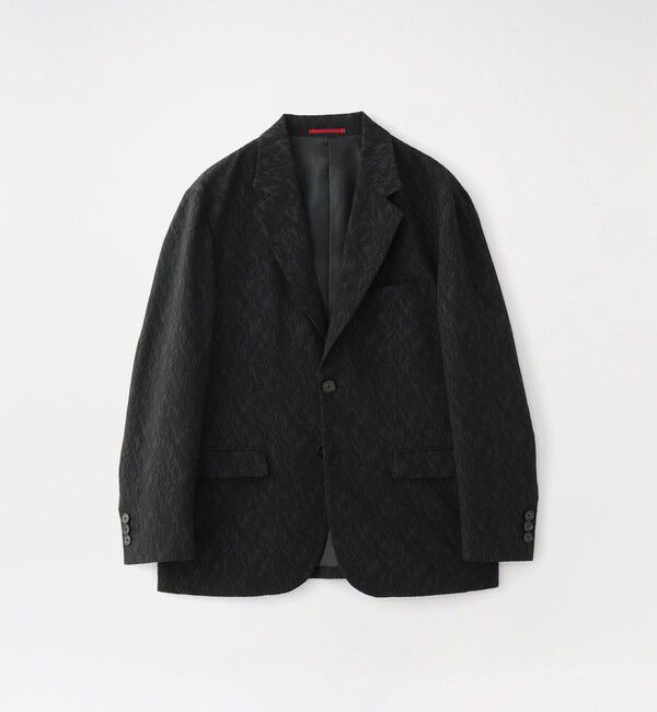  「クラックジャカードジャケット」|テーラードジャケット|