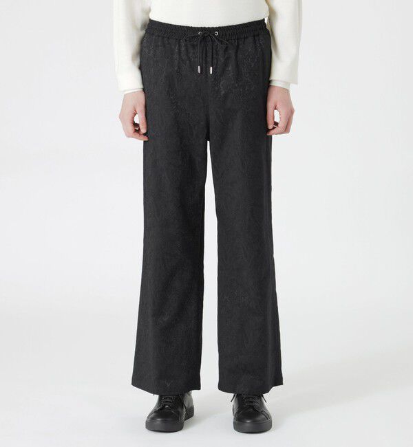  「ペイズリージャカードイージーワイドパンツ」|その他|