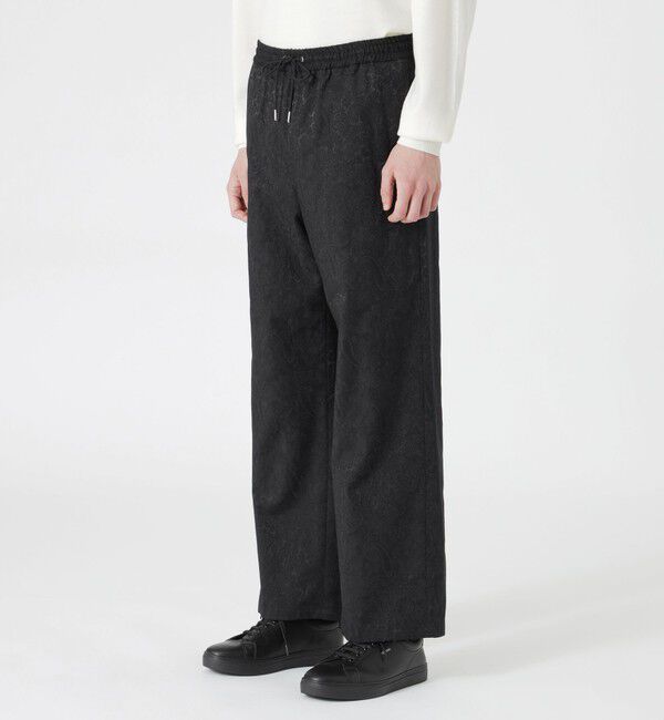  「ペイズリージャカードイージーワイドパンツ」|その他|