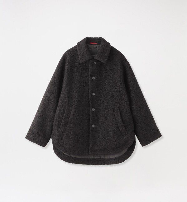  「ブラッシュドループボアブルゾン」|ブルゾン・スタジャン|