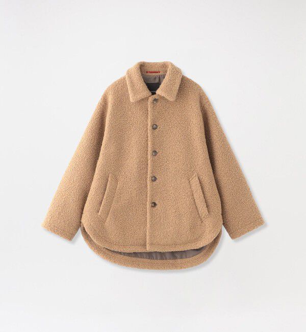  「ブラッシュドループボアブルゾン」|ブルゾン・スタジャン|