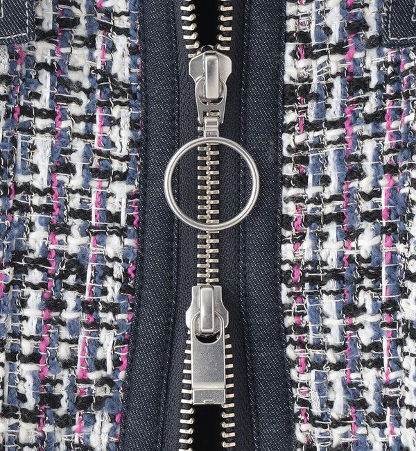  「クロップドツイードブルゾン」|ブルゾン・スタジャン|