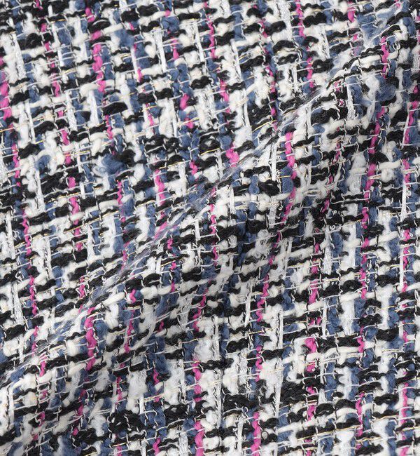  「クロップドツイードブルゾン」|ブルゾン・スタジャン|